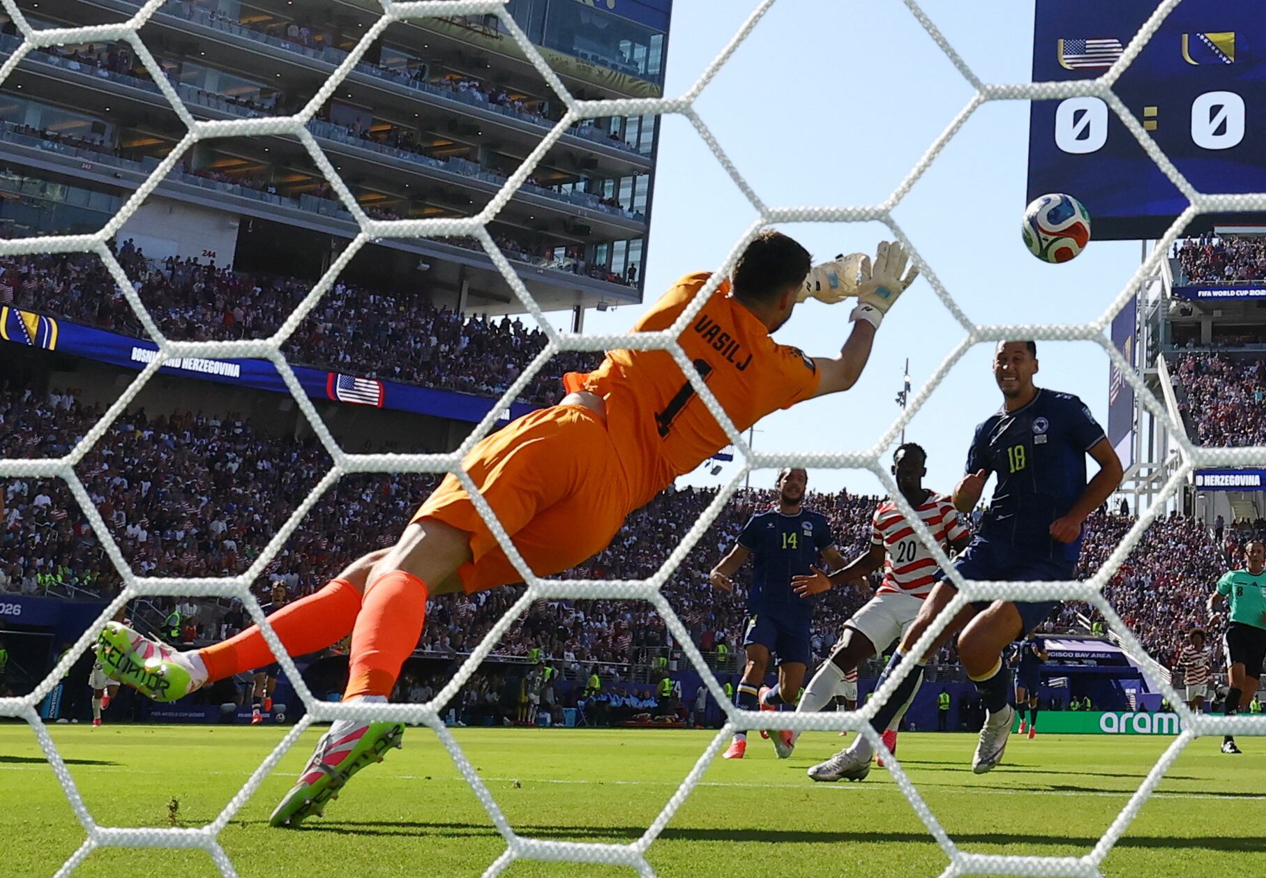Estados Unidos vs Bosnia por la llave 7 del Mundial 2026 del 2026.