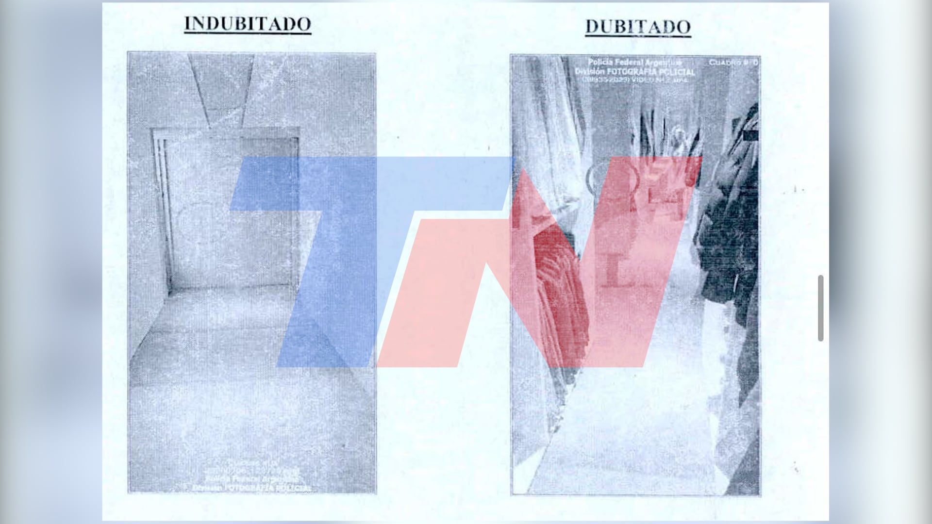 Las comparaciones del vestidor. (Foto: TN)