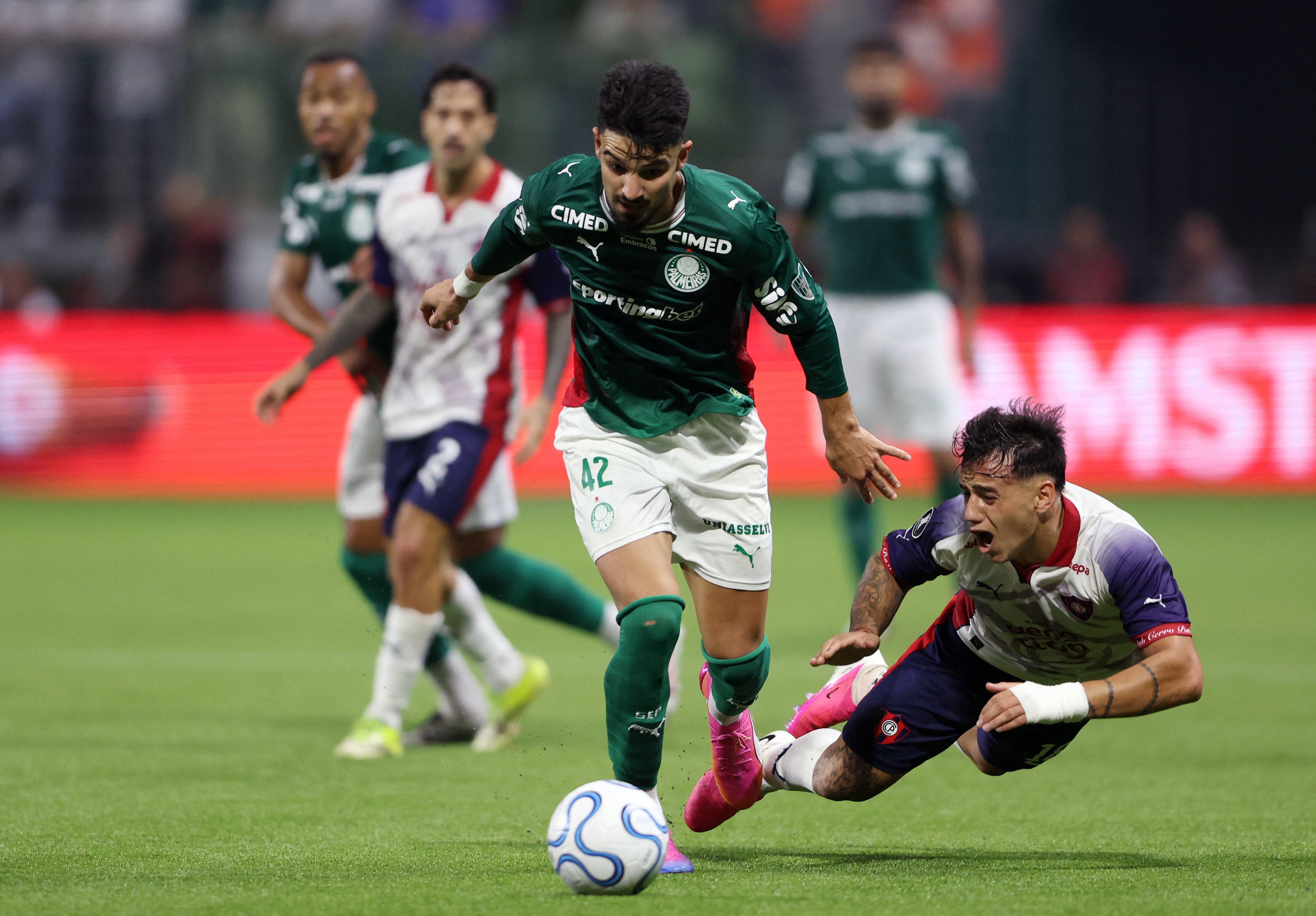 Palmeiras vs C. Porteño por los octavos de final de la Copa Libertadores del 2026.