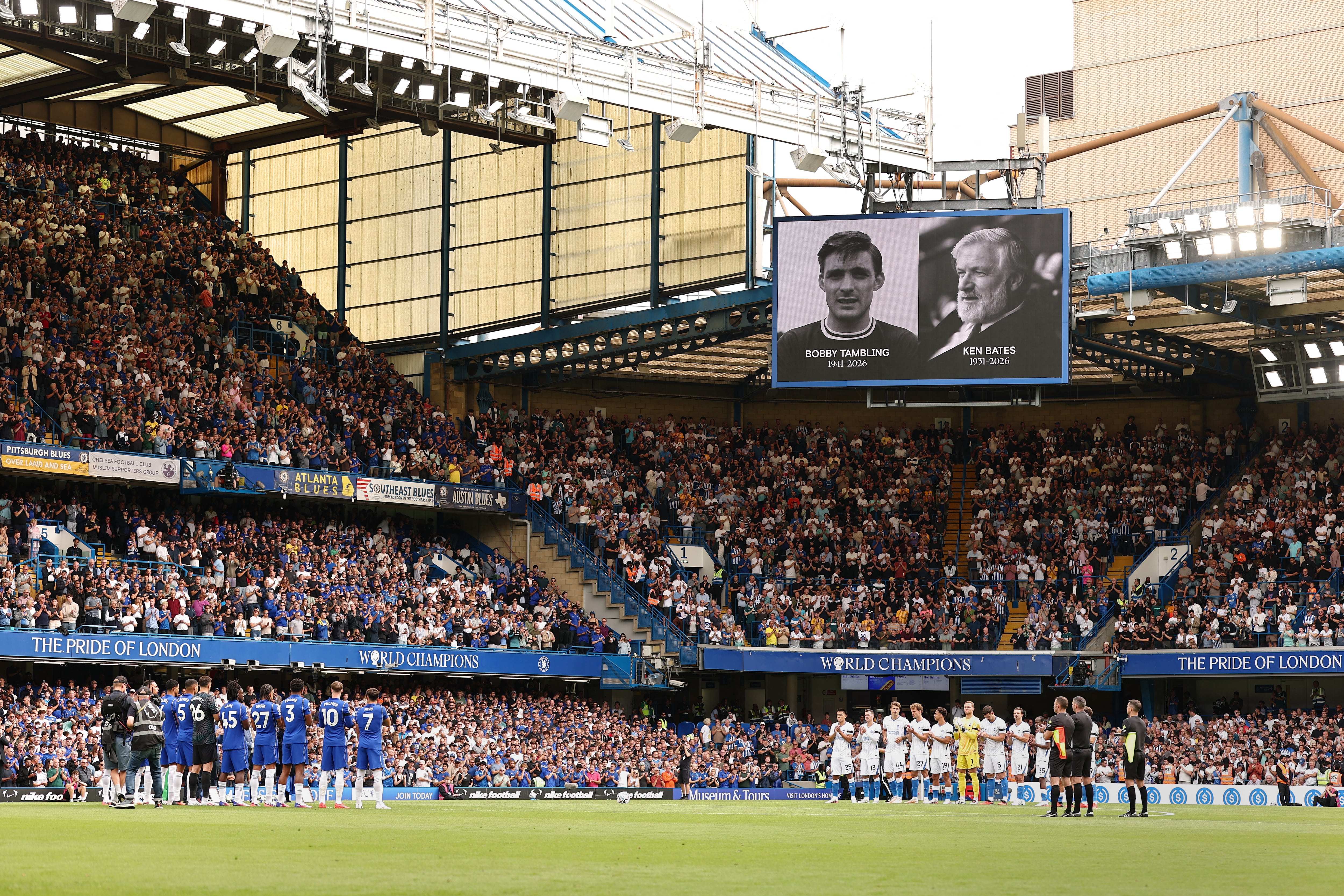 Chelsea vs Brighton por la fecha 2 de la Premier League del 2026.