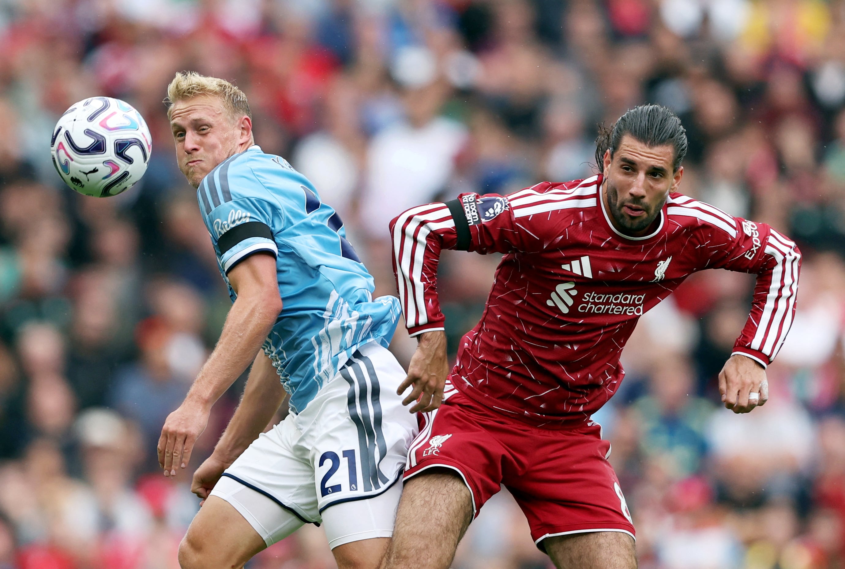 Liverpool vs Nottingham por la fecha 2 de la Premier League del 2026.
