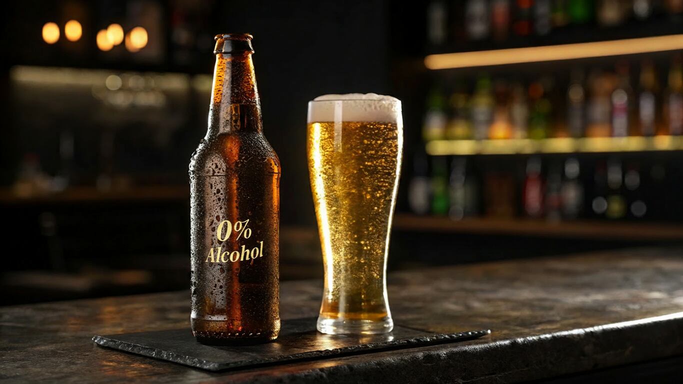 Cada vez más consumidores alternan entre cervezas tradicionales y sin alcohol, según el momento y la actividad que tengan por delante (Imagen generada con IA)