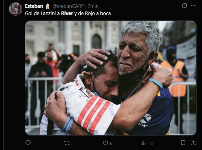 Los mejores memes y reacciones del partido de River y Vélez por el Torneo Clausura (Fuente: X)