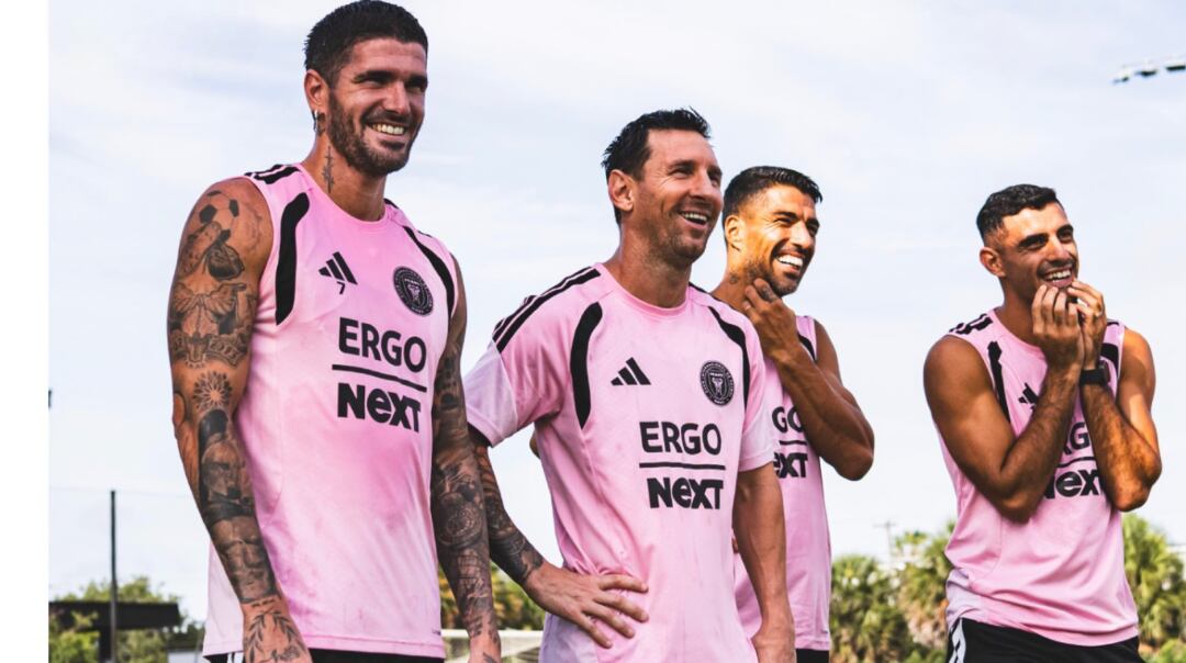 Lionel Messi y Rodrigo De Paul se sumaron esta semana después de unas breves vacaciones. (Foto: X / @InterMiamiCF).