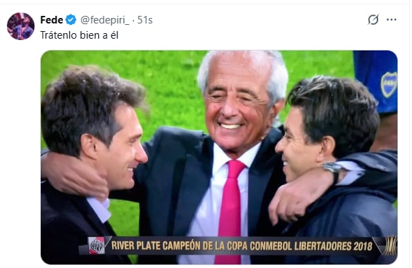 Los mejores memes y reacciones del partido de River y Vélez por el Torneo Clausura (Fuente: X)