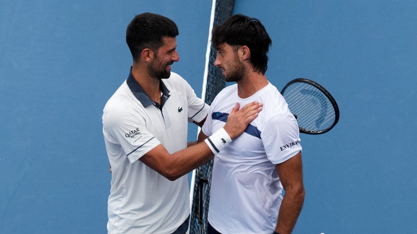 El argentino Thiago Tirante dio el golpe ante Djokovic y lo eliminó del Masters de Cincinnati. (Foto: Reuters)