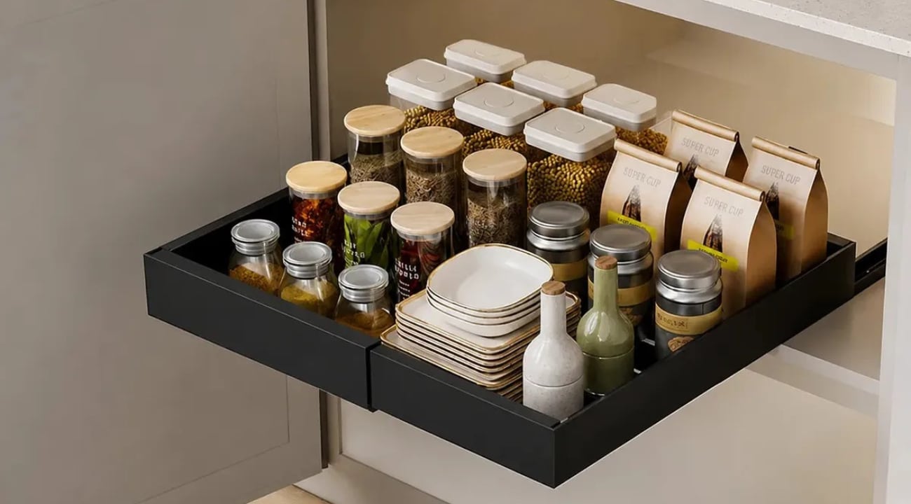 Es de estructura metálica y es ideal tanto para la cocina como para el baño (FOTO: @alnishop.ok).