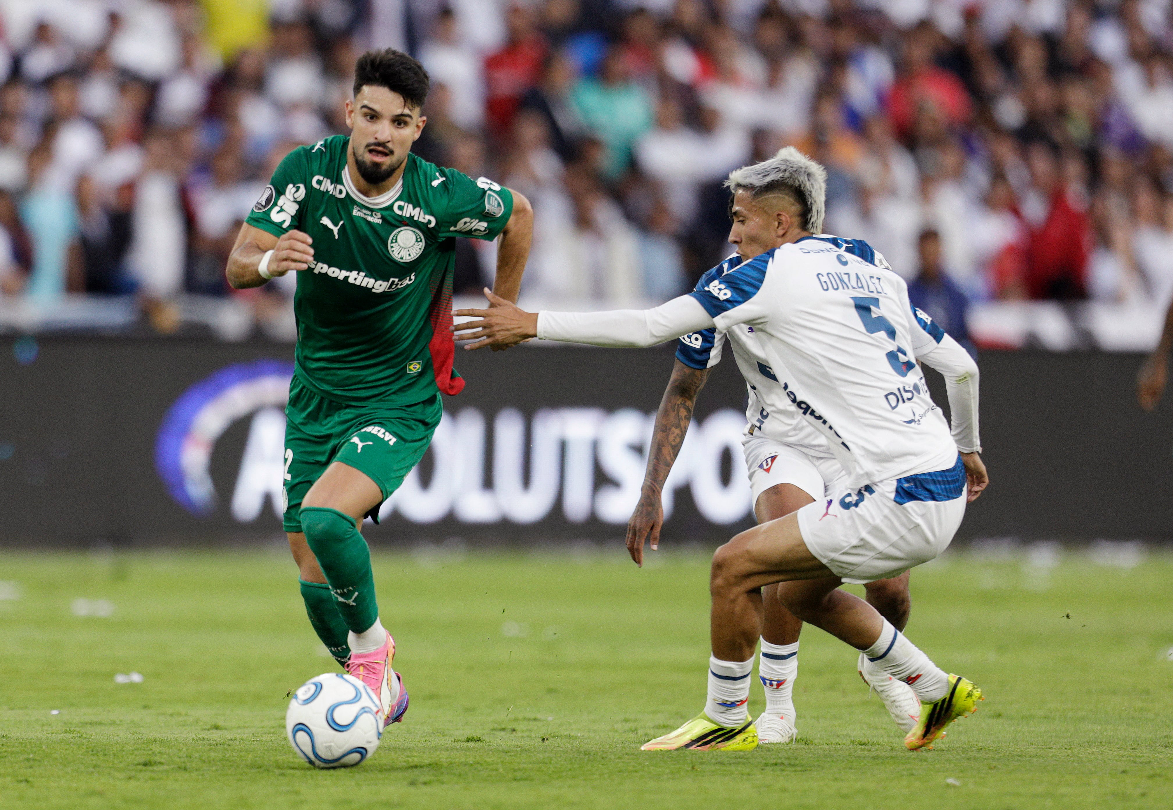 LDU Quito vs Palmeiras por los cuartos de final de la Copa Libertadores del 2026.