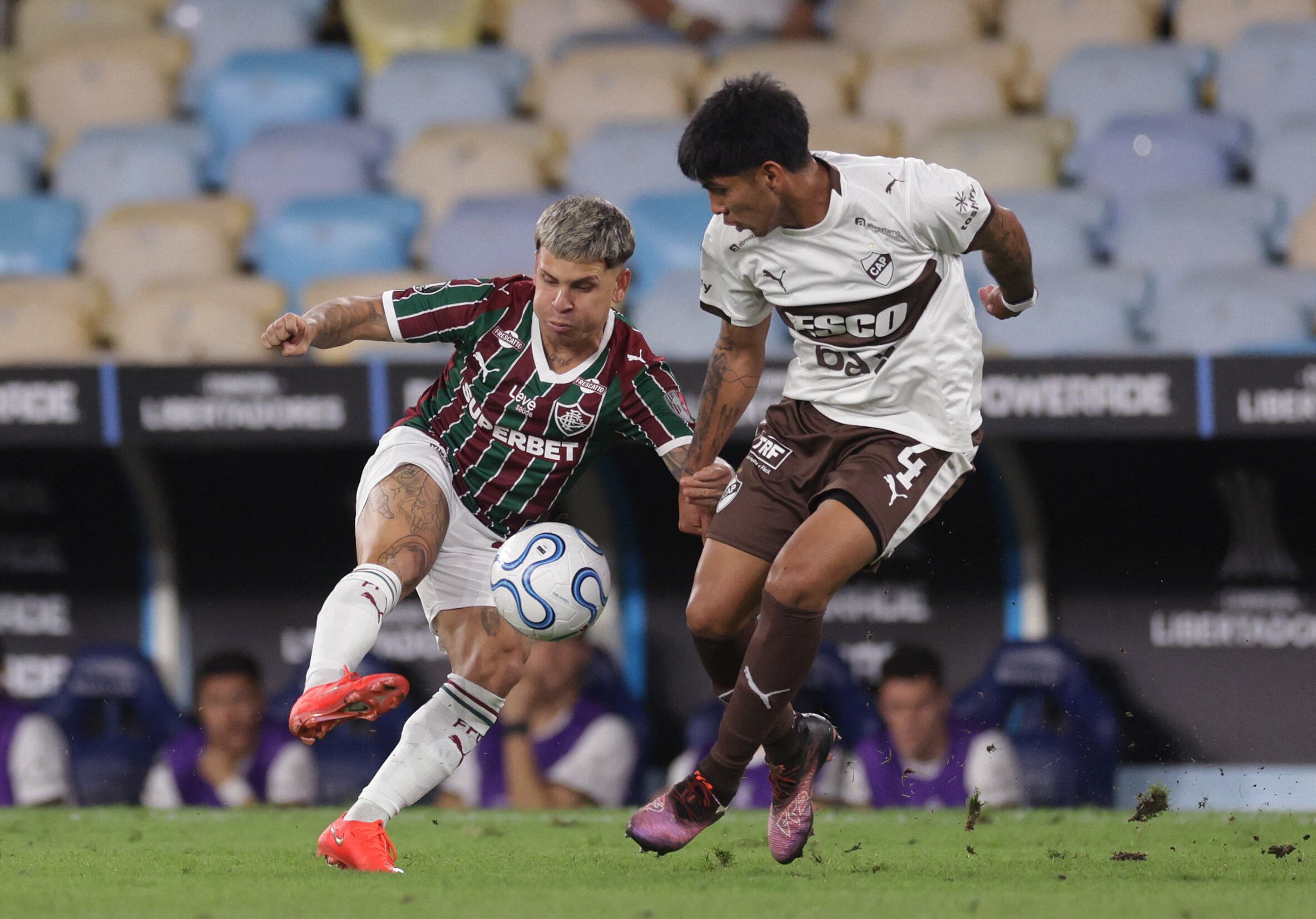 Fluminense vs Platense por los cuartos de final de la Copa Libertadores del 2026.
