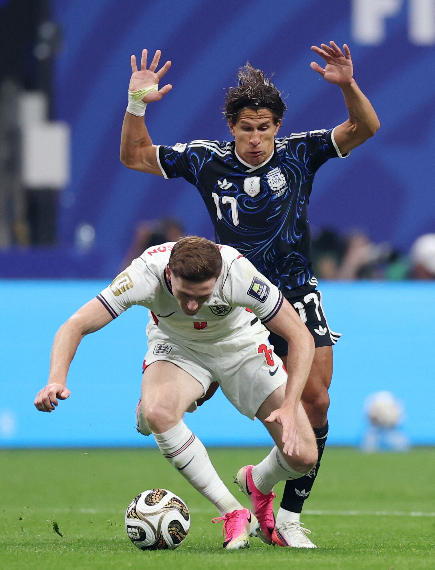 El delantero de 23 años fue titular en la victoria de la Selección frente a Inglaterra en la semifinal del Mundial. (Foto: REUTERS)