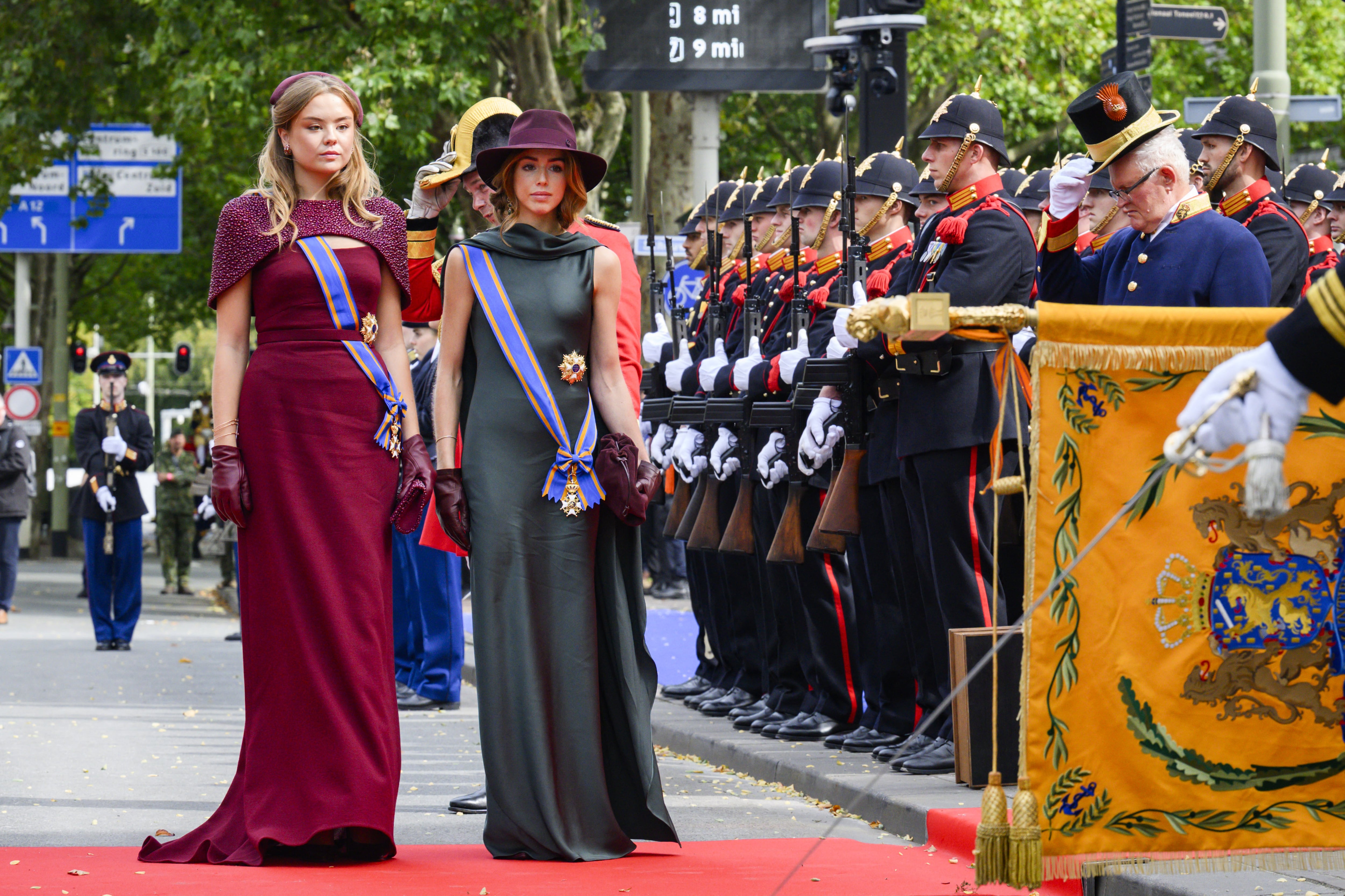 Alexia rompe protocolos para seguir su estilismo personal (Foto: Patrick van Emst / ANP / AFP)