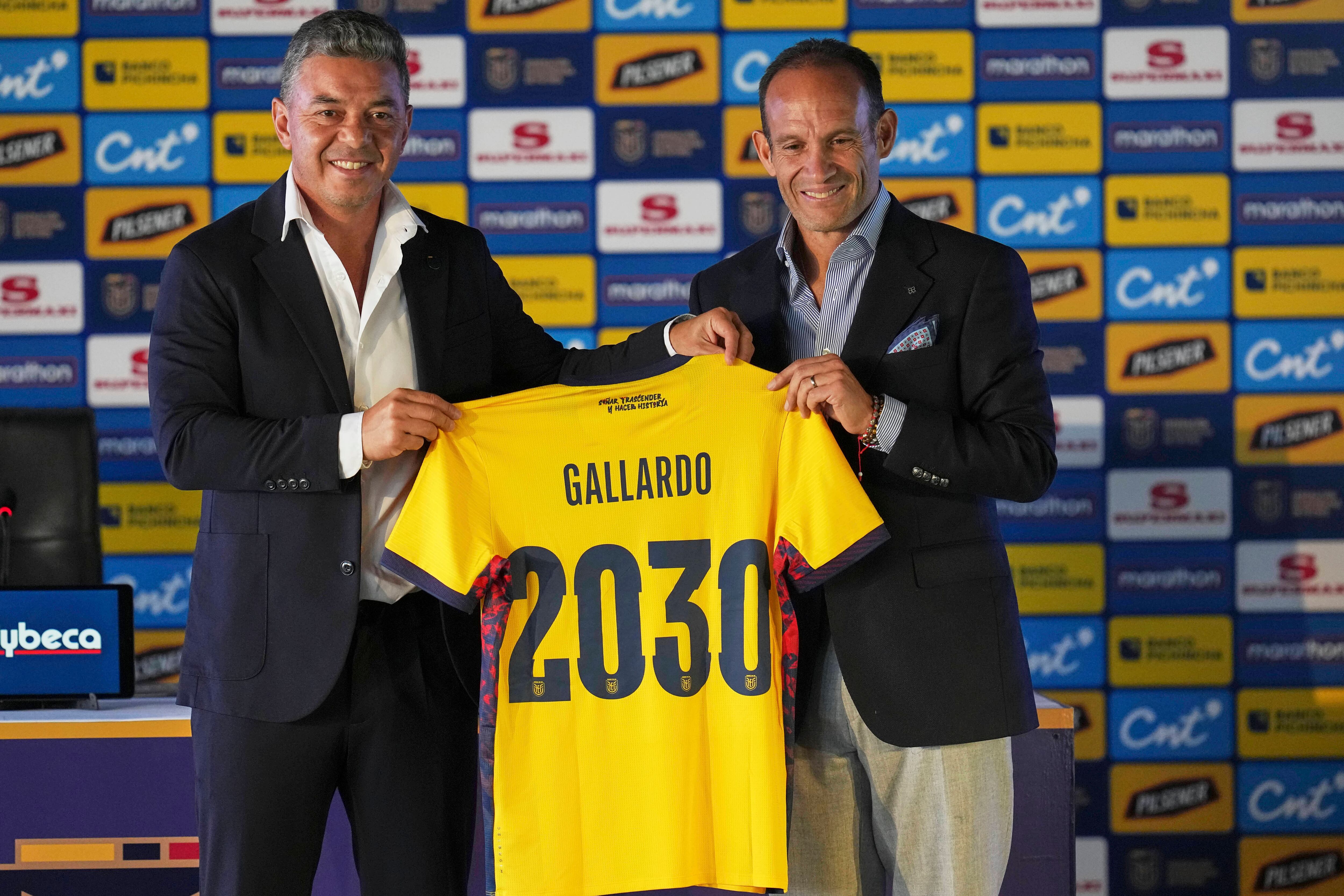 Gallardo tendrá su debut en la Selección de Ecuador. (Foto AP/Dolores Ochoa)
