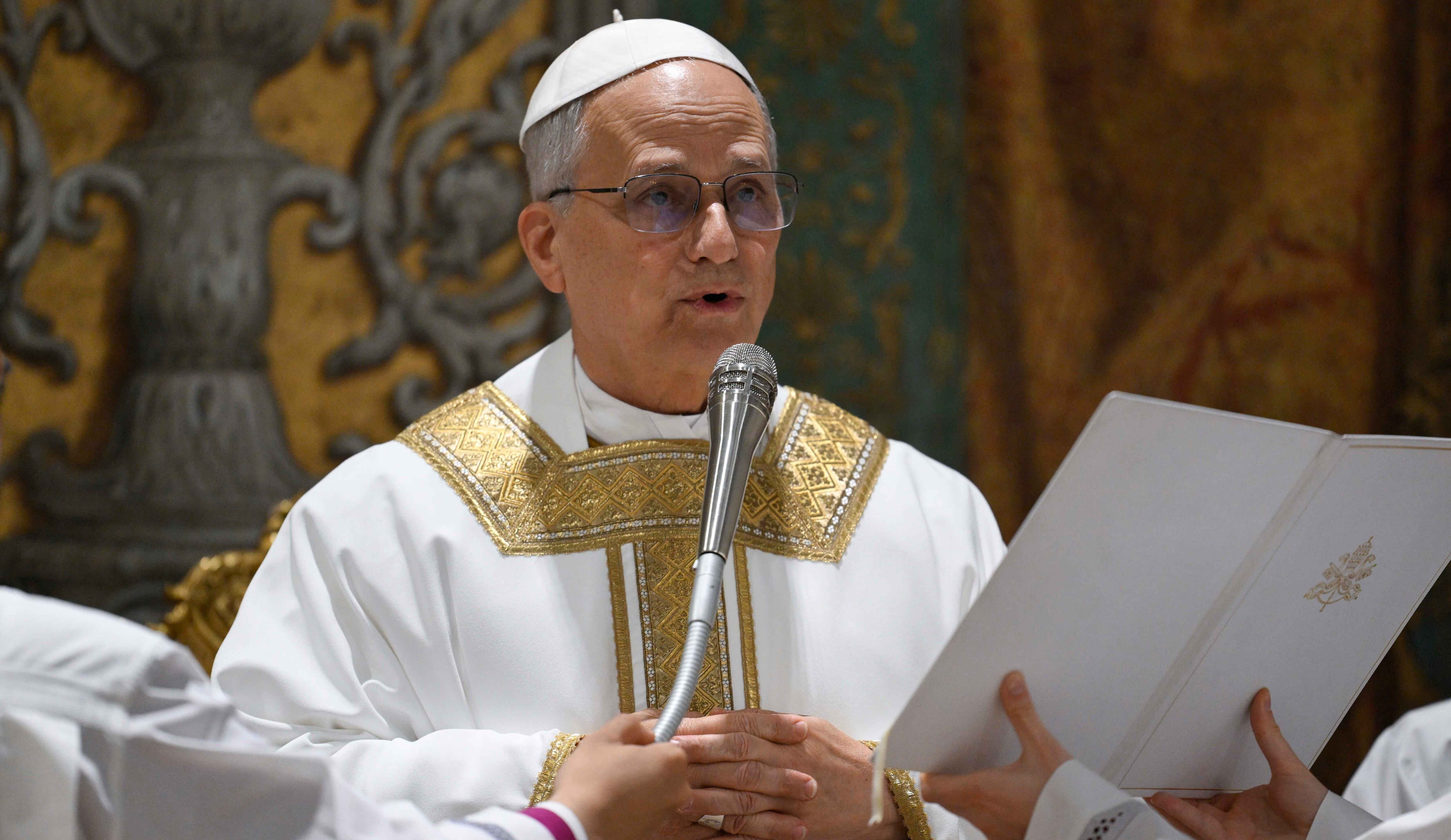 El papa León XIV visitará un establecimiento penitenciario durante su paso por la Argentina. (Foto: Vatican Media vía AP)