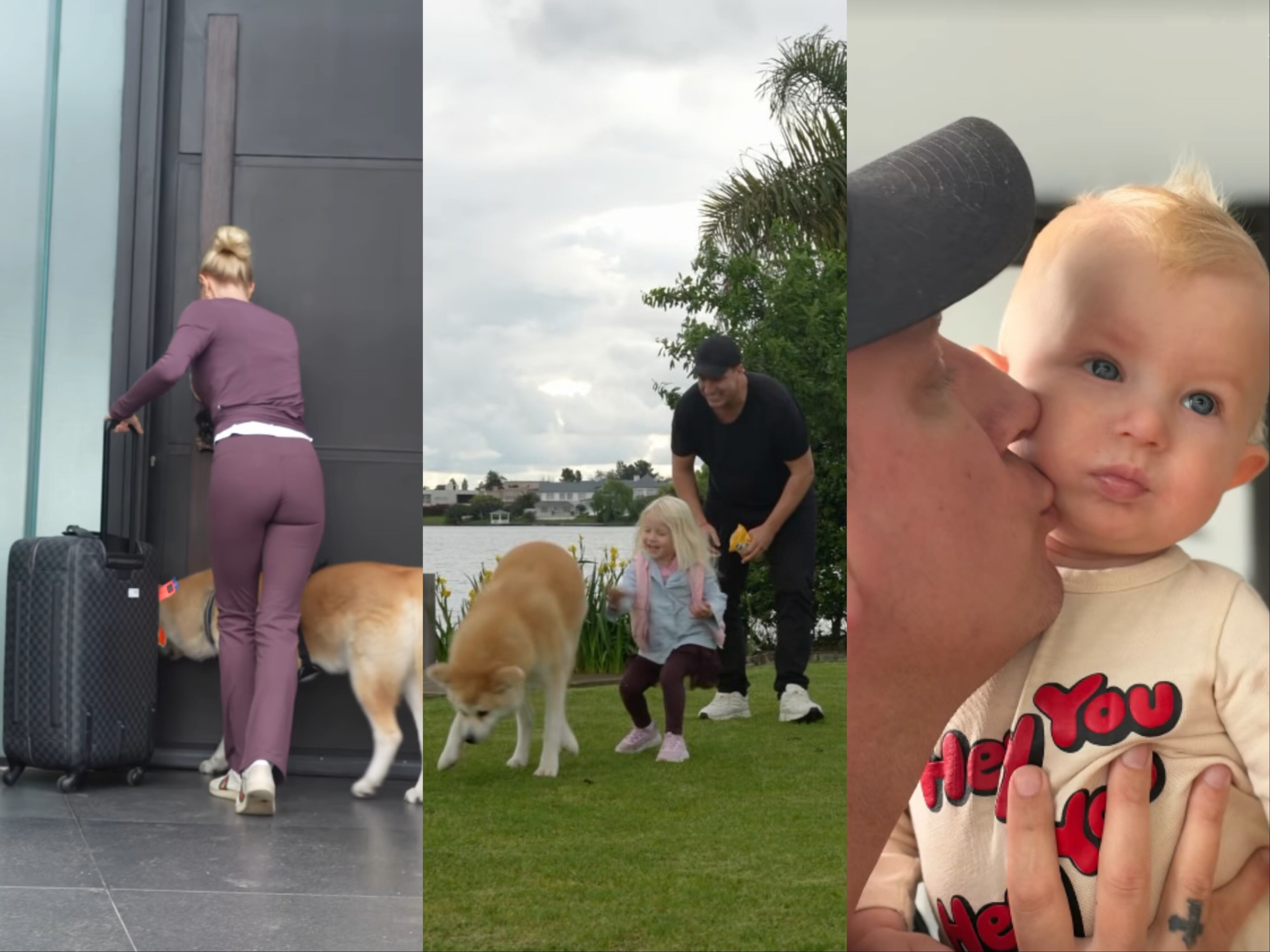 Maxi López se mostró feliz por el reencuentro con su familia. (Foto: Officialmaxilopez)