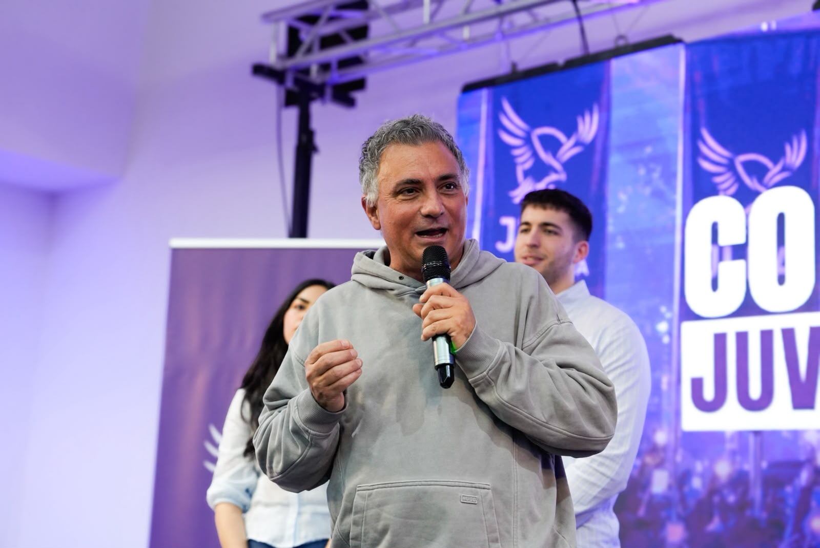 Pareja destacó el rol de la juventud en la previa del 2027 electoral. (Foto: La Libertad Avanza)
